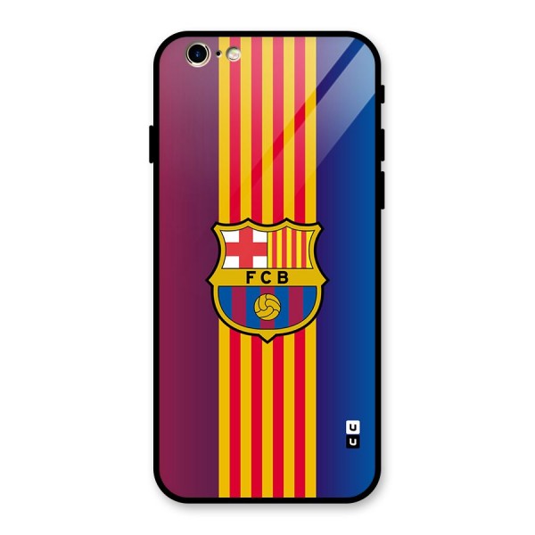 Club Barcelona Glass Back Case for iPhone 6 6S