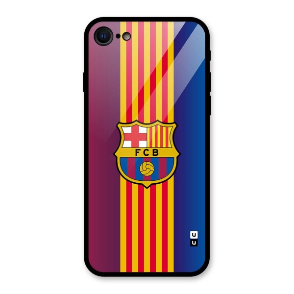 Club Barcelona Glass Back Case for iPhone 8