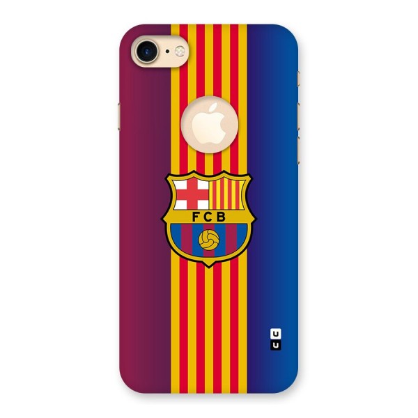 Club Barcelona Back Case for iPhone 8 Logo Cut