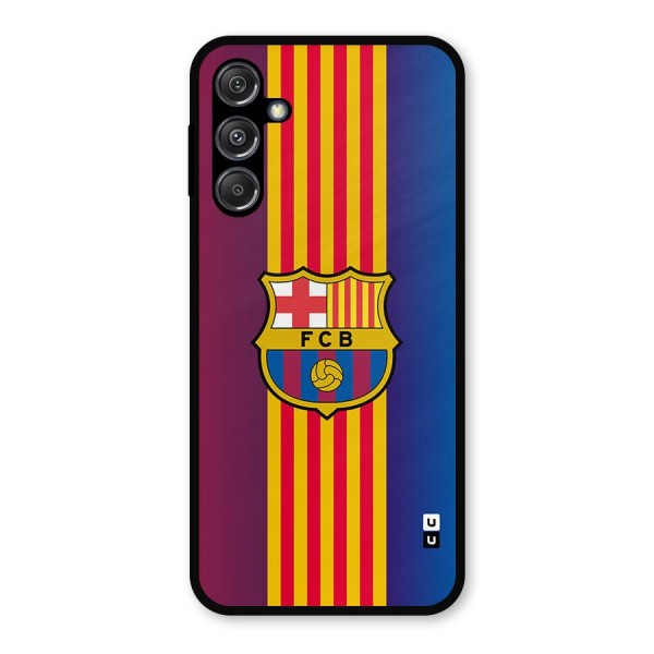 Club Barcelona Metal Back Case for Galaxy M34 5G