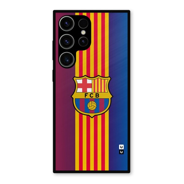 Club Barcelona Metal Back Case for Galaxy S23 Ultra