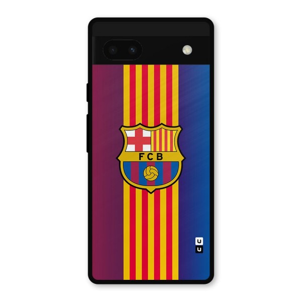 Club Barcelona Metal Back Case for Google Pixel 6a