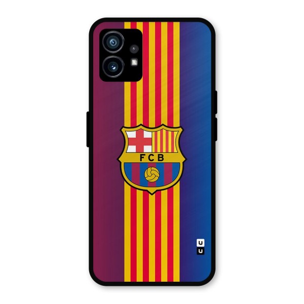 Club Barcelona Metal Back Case for Nothing Phone 1