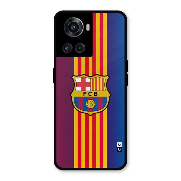 Club Barcelona Metal Back Case for OnePlus 10R