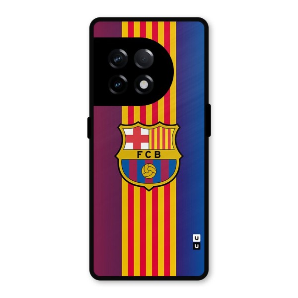 Club Barcelona Metal Back Case for OnePlus 11R