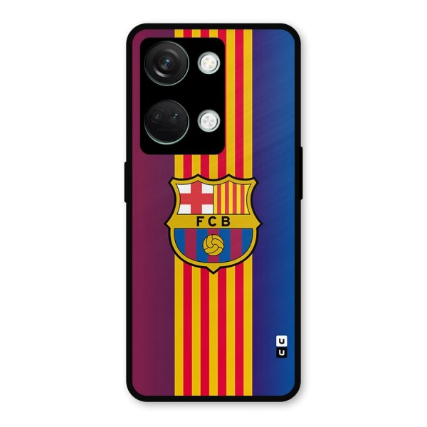 Club Barcelona Metal Back Case for OnePlus Nord 3