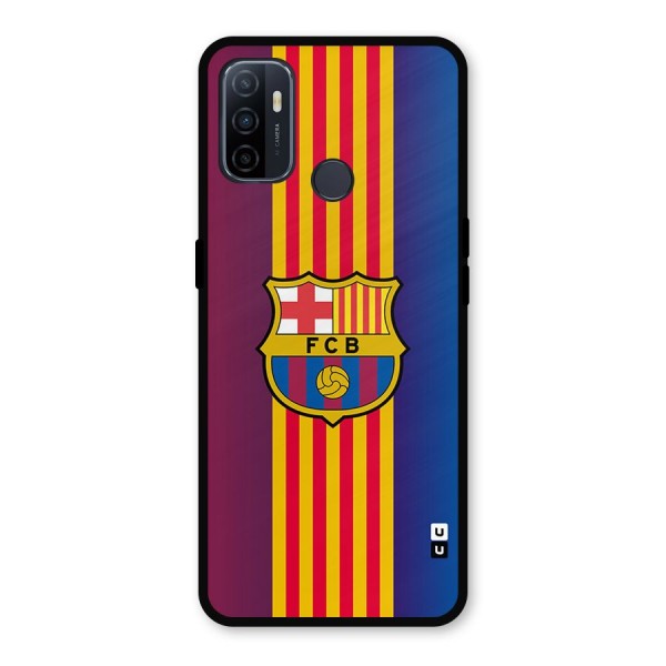 Club Barcelona Metal Back Case for Oppo A53