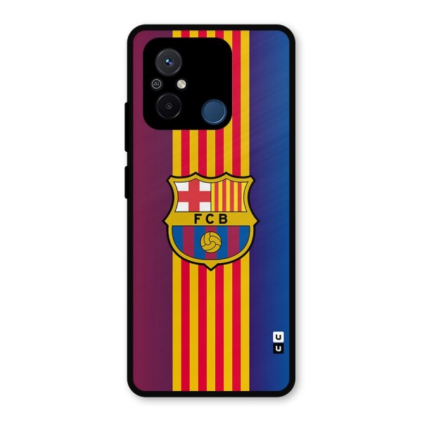 Club Barcelona Metal Back Case for Poco C55