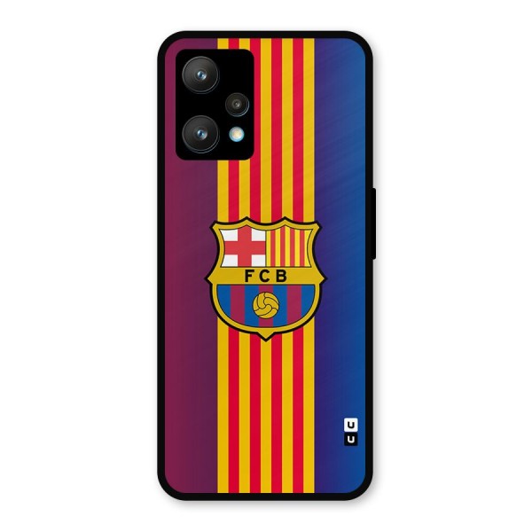 Club Barcelona Metal Back Case for Realme 9