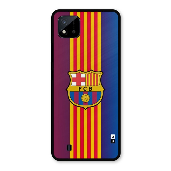 Club Barcelona Metal Back Case for Realme C11 2021