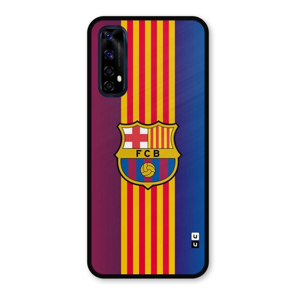 Club Barcelona Metal Back Case for Realme Narzo 20 Pro