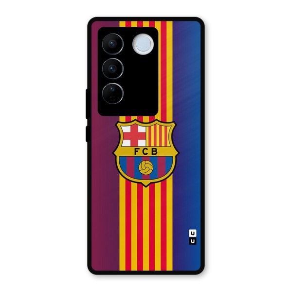 Club Barcelona Metal Back Case for Vivo V27