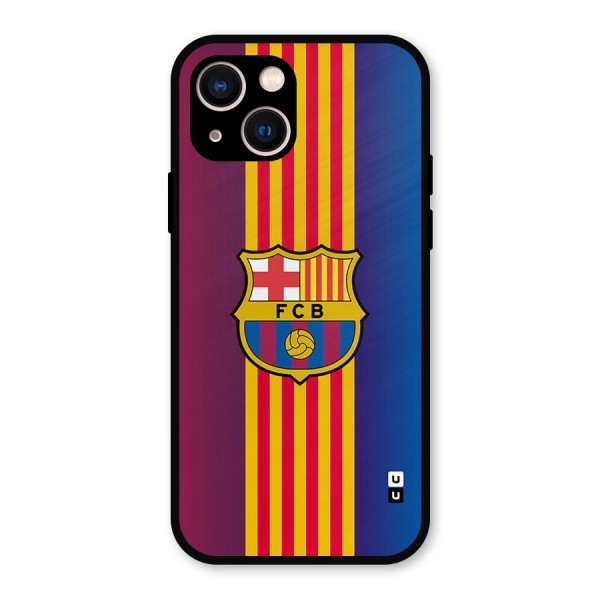 Club Barcelona Metal Back Case for iPhone 13