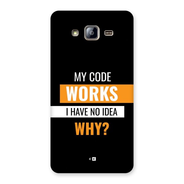 Coders Thought Back Case for Galaxy On5