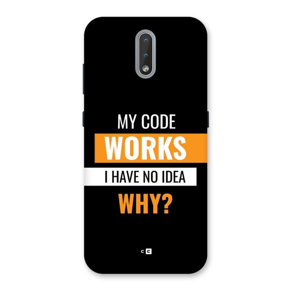 Coders Thought Back Case for Nokia 2.3