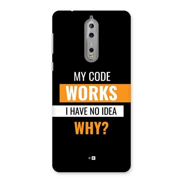 Coders Thought Back Case for Nokia 8