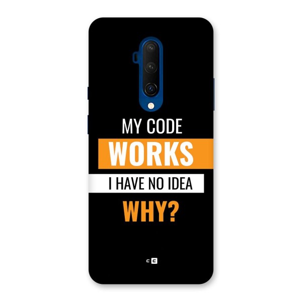 Coders Thought Back Case for OnePlus 7T Pro