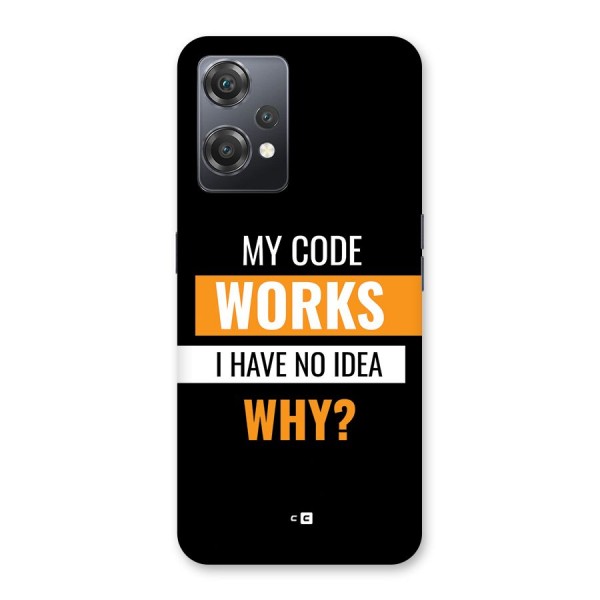 Coders Thought Back Case for OnePlus Nord CE 2 Lite 5G