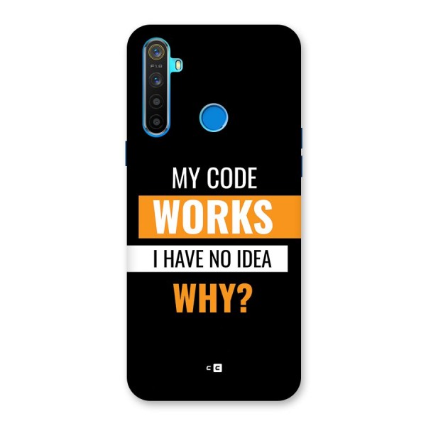 Coders Thought Back Case for Realme 5s