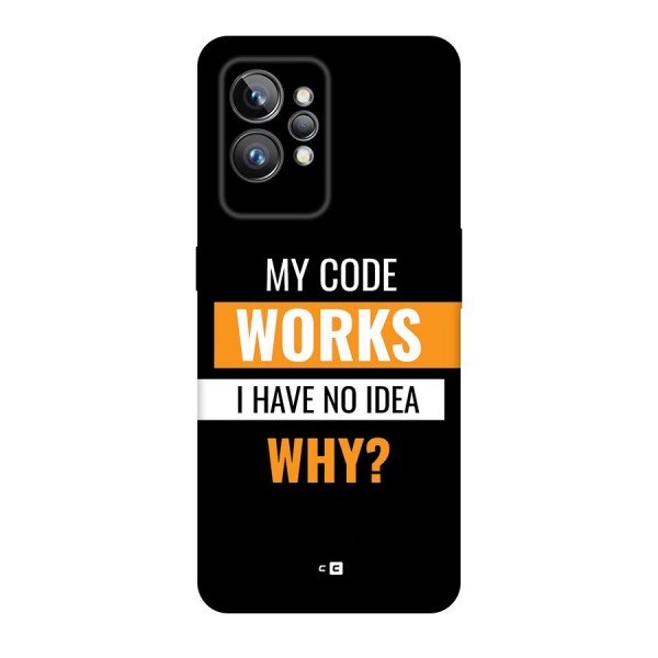 Coders Thought Back Case for Realme GT2 Pro