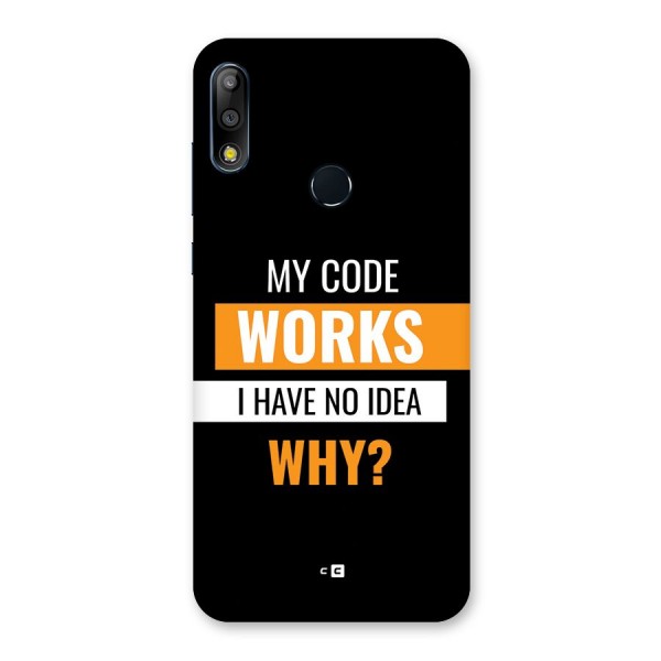 Coders Thought Back Case for Zenfone Max Pro M2