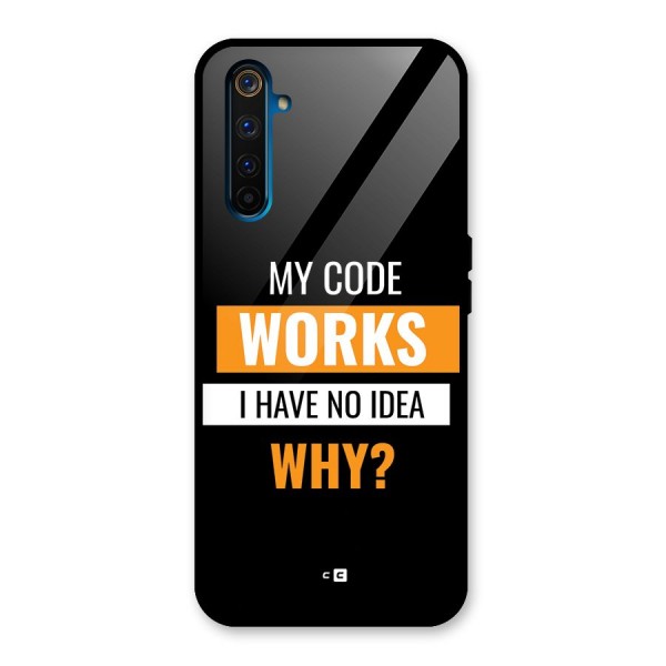 Coders Thought Glass Back Case for Realme 6 Pro