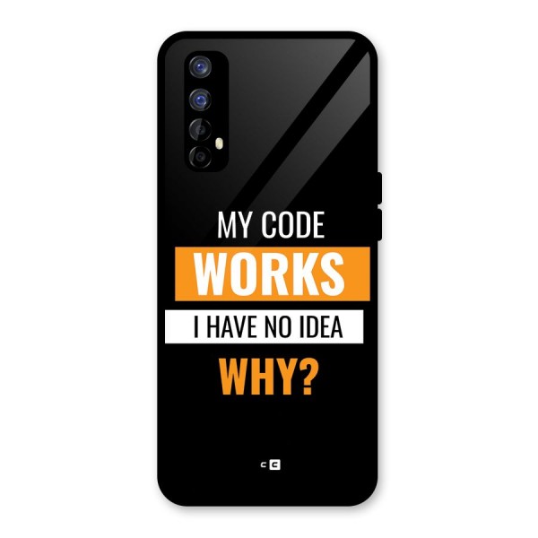 Coders Thought Glass Back Case for Realme 7