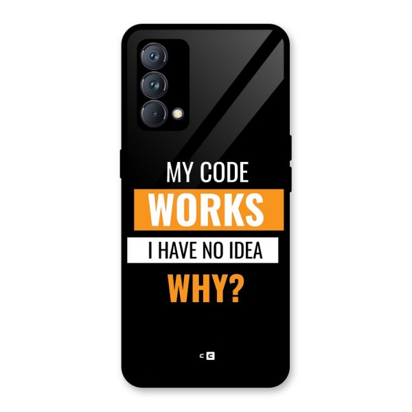 Coders Thought Glass Back Case for Realme GT Master Edition