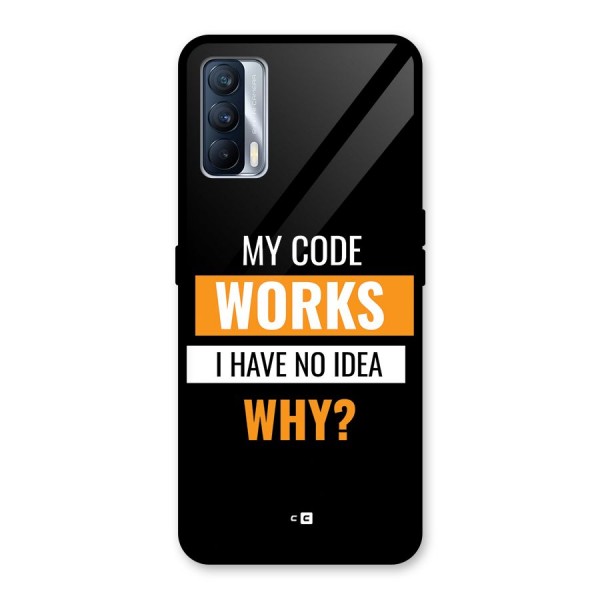 Coders Thought Glass Back Case for Realme X7