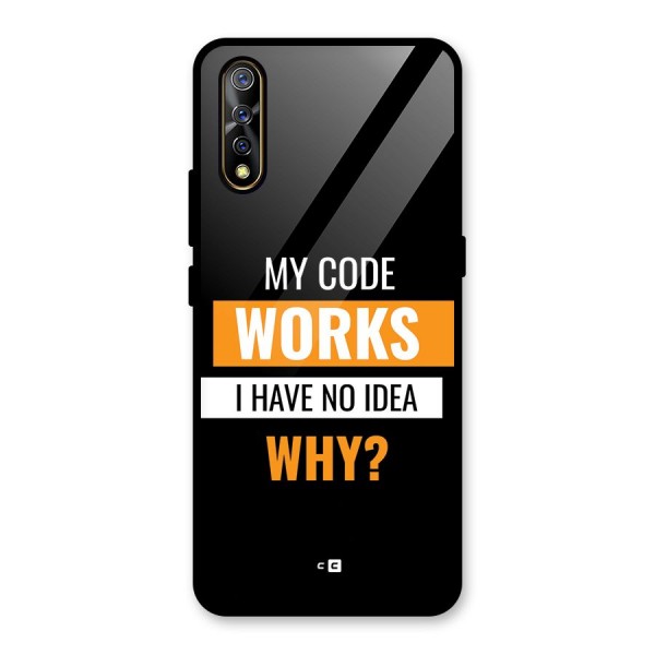 Coders Thought Glass Back Case for Vivo Z1x