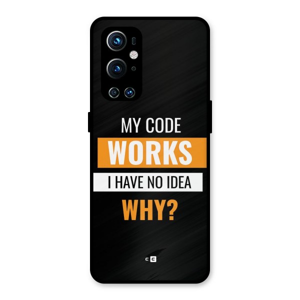 Coders Thought Metal Back Case for OnePlus 9 Pro