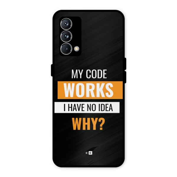 Coders Thought Metal Back Case for Realme GT Master Edition