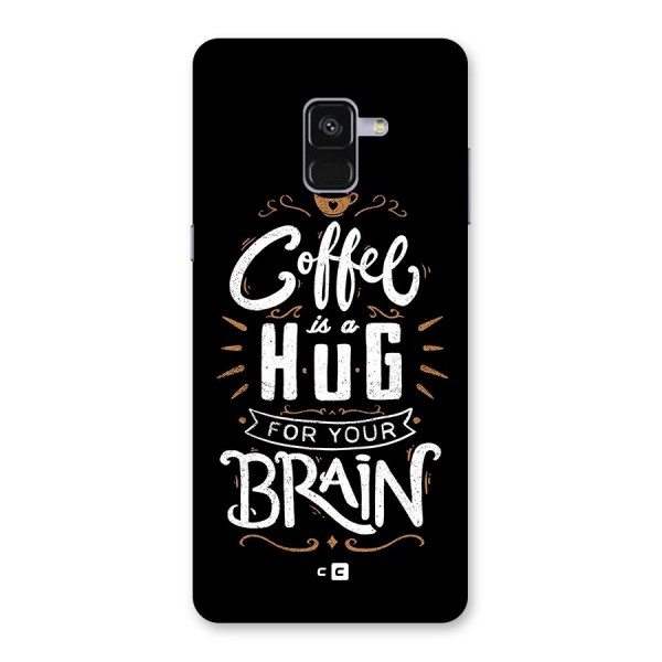 Coffee Brain Back Case for Galaxy A8 Plus