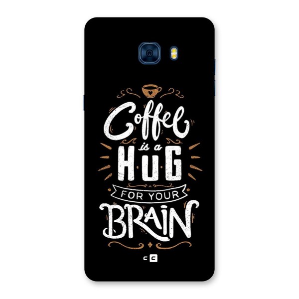 Coffee Brain Back Case for Galaxy C7 Pro