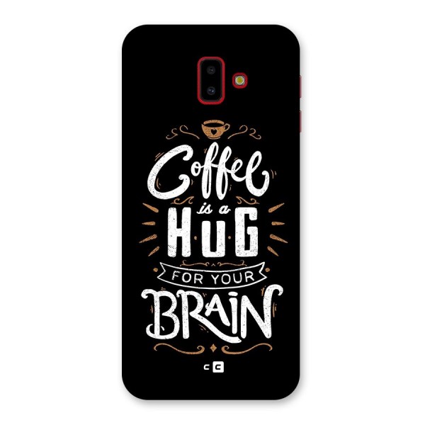 Coffee Brain Back Case for Galaxy J6 Plus