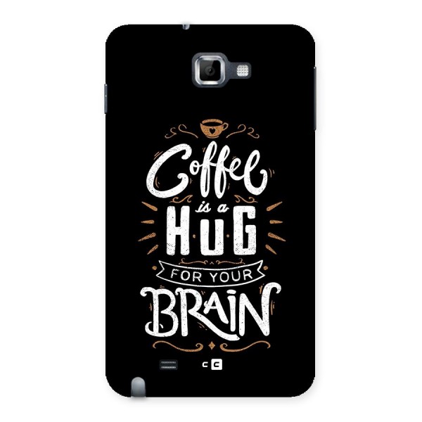 Coffee Brain Back Case for Galaxy Note