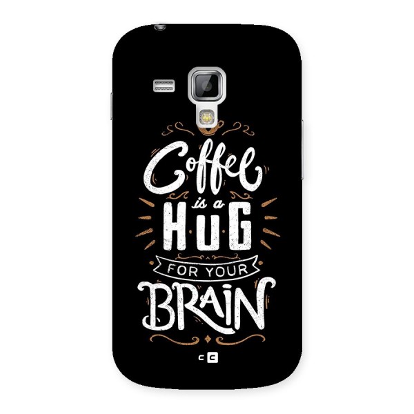 Coffee Brain Back Case for Galaxy S Duos