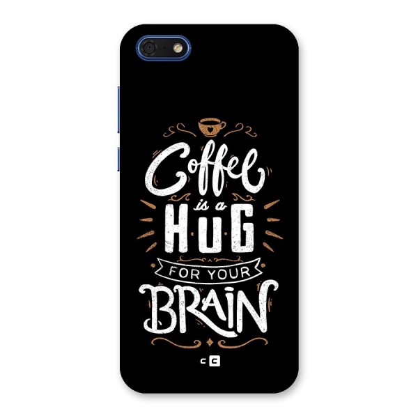 Coffee Brain Back Case for Honor 7s