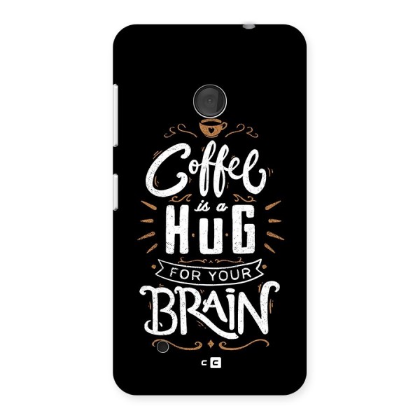 Coffee Brain Back Case for Lumia 530