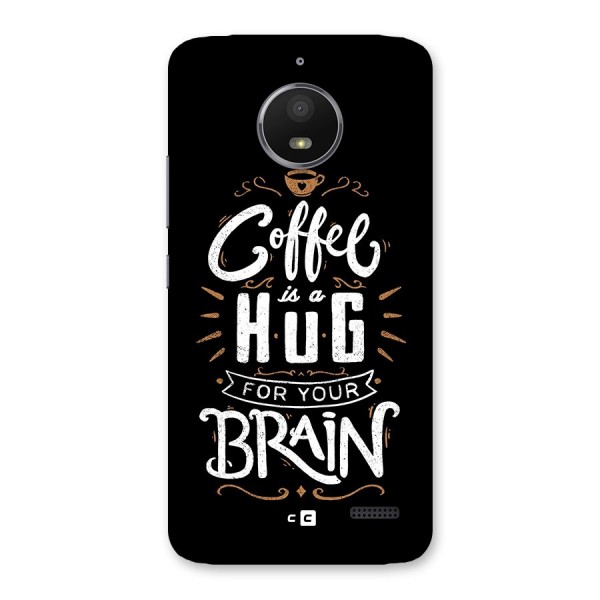 Coffee Brain Back Case for Moto E4