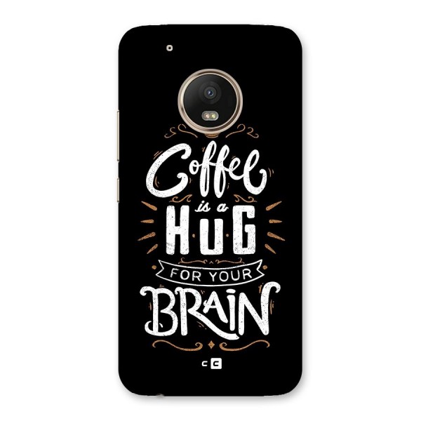 Coffee Brain Back Case for Moto G5 Plus