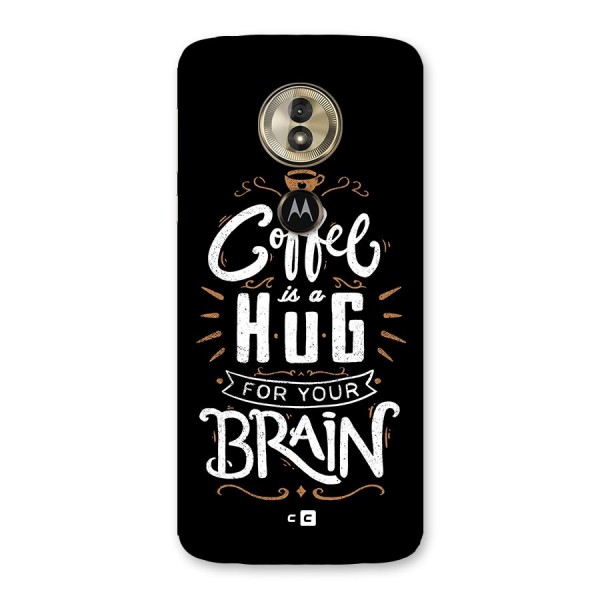 Coffee Brain Back Case for Moto G6 Play