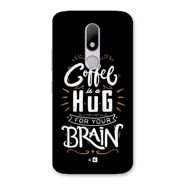 Coffee Brain Back Case for Moto M