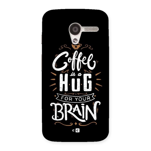 Coffee Brain Back Case for Moto X