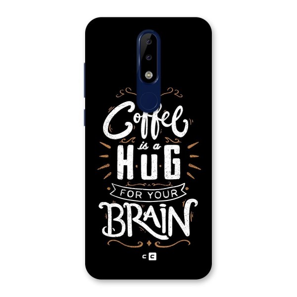 Coffee Brain Back Case for Nokia 5.1 Plus