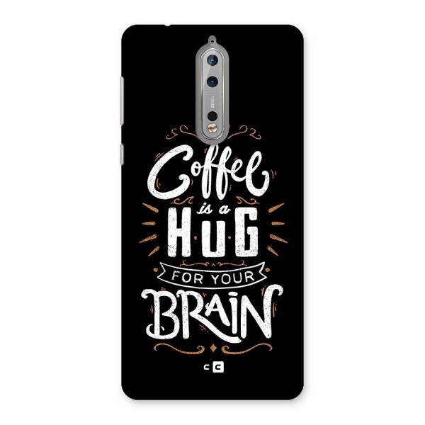 Coffee Brain Back Case for Nokia 8