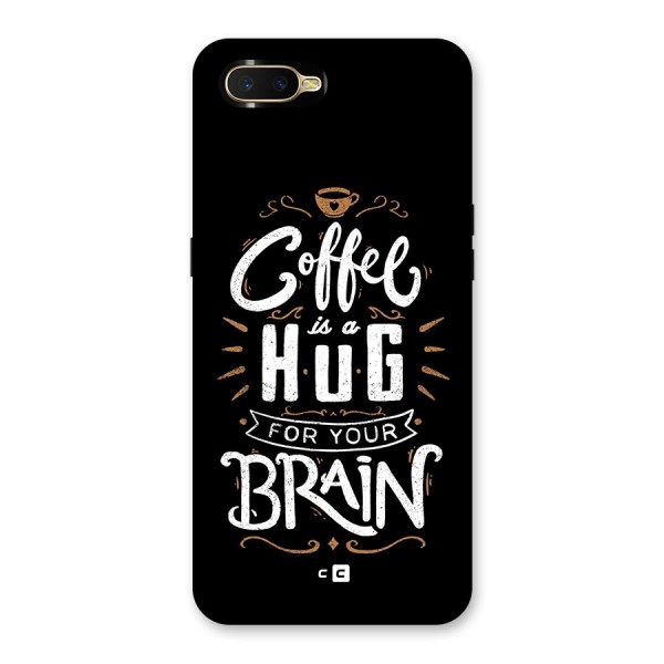 Coffee Brain Back Case for Oppo K1