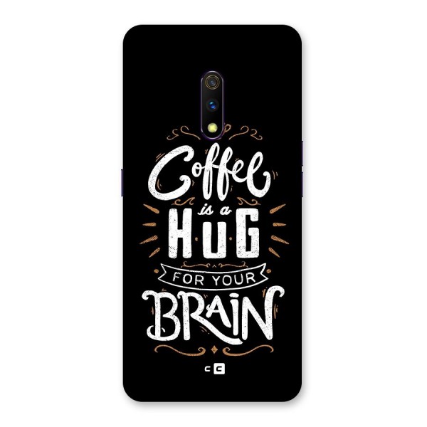 Coffee Brain Back Case for Realme X