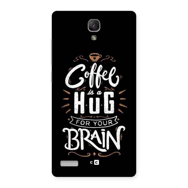 Coffee Brain Back Case for Redmi Note