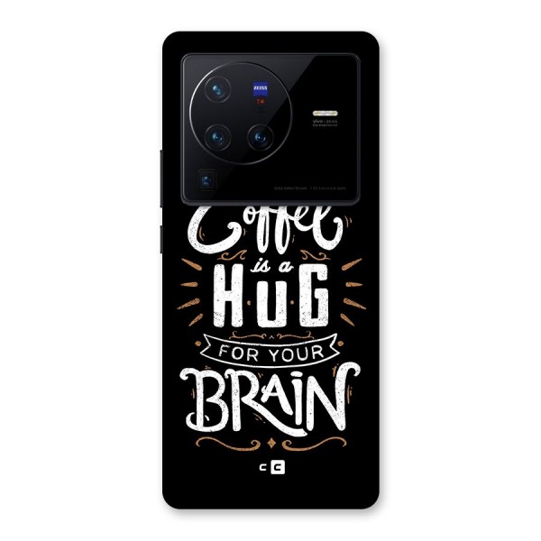 Coffee Brain Back Case for Vivo X80 Pro
